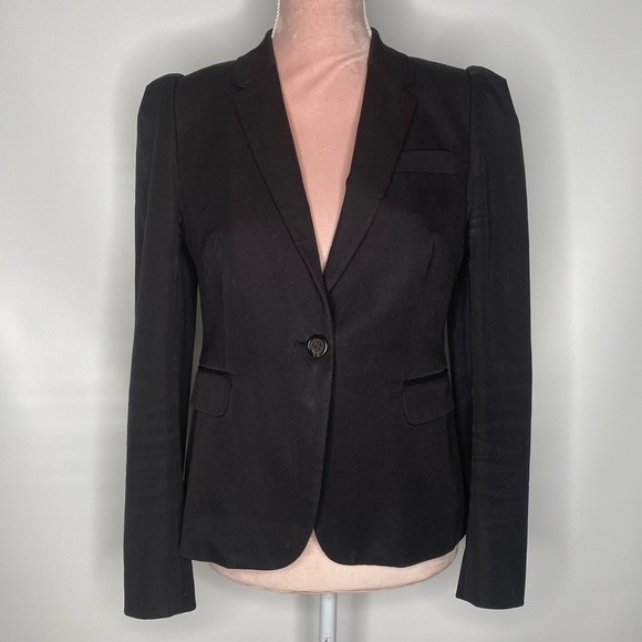 J. Crew‎ black classic blazer. - Picture 2 of 10